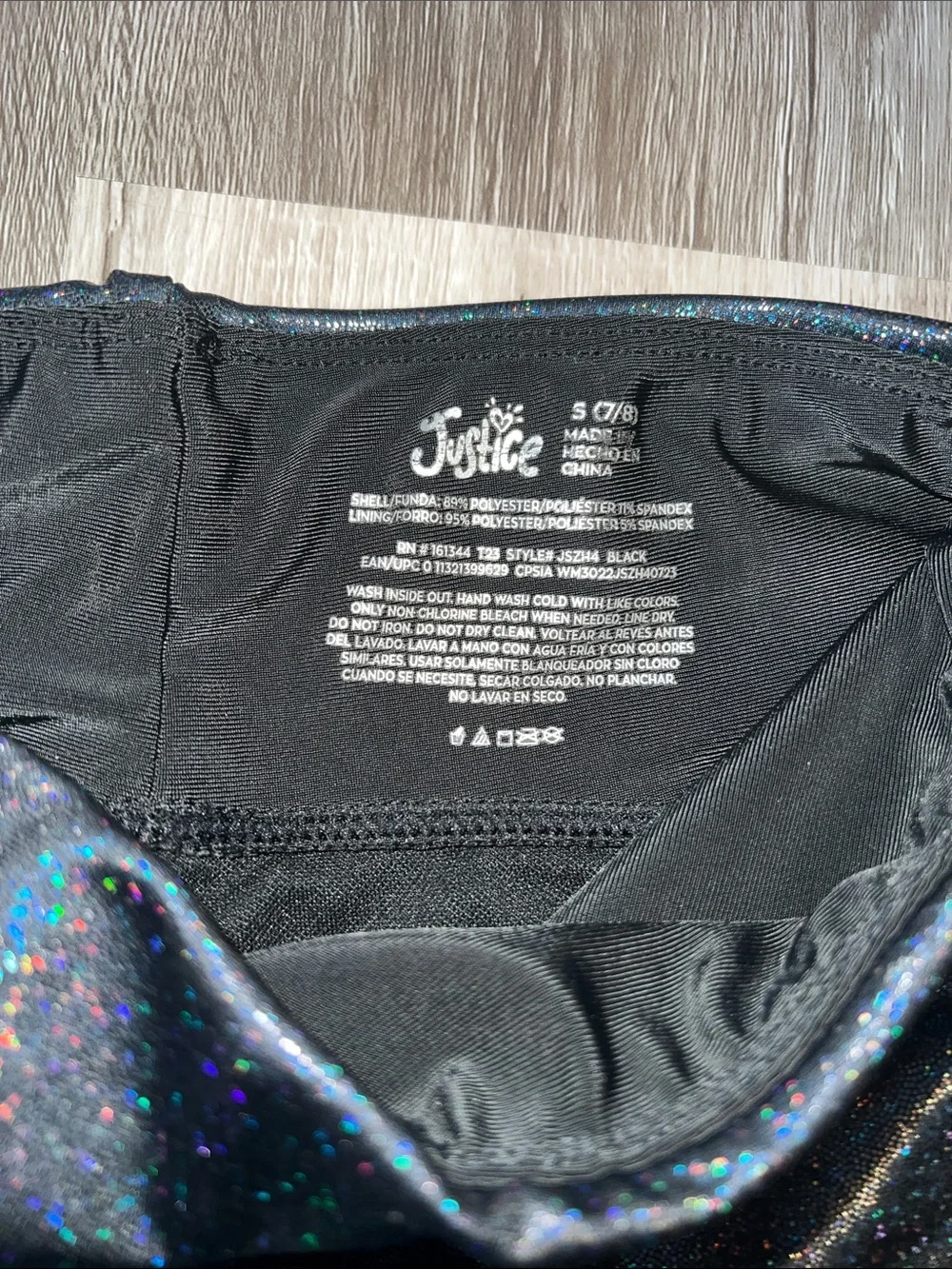 Gymnastics Shorts with Side Ruched Ties-Justice